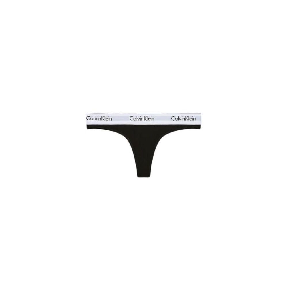 Calvin Klein Underwear Black Cotton Women's Pantie